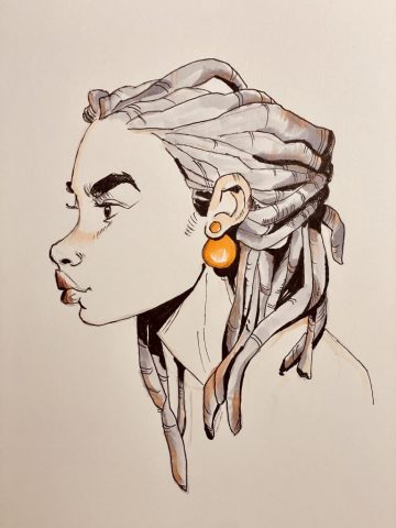 Claire in Copics_by CK